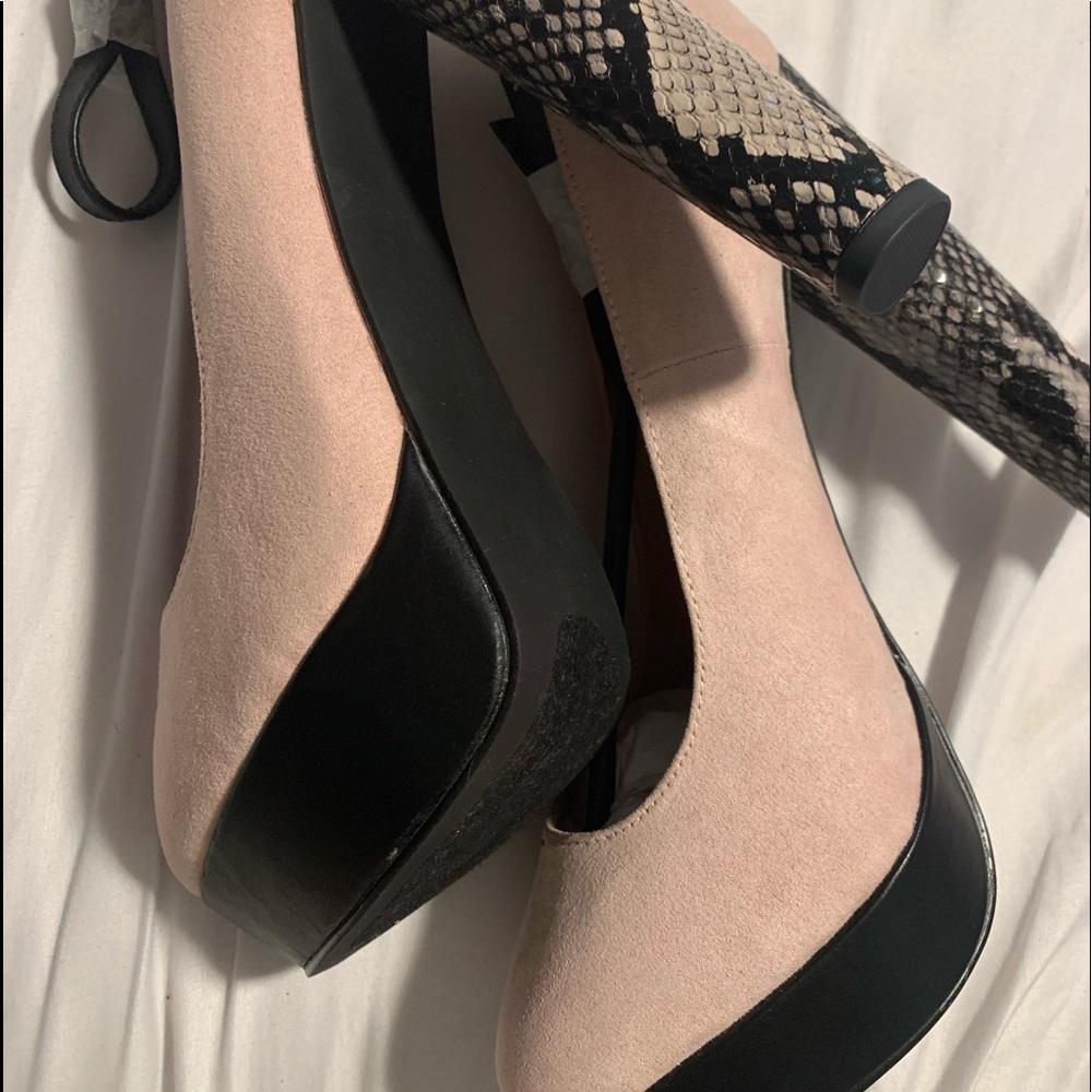 Woman platform heels